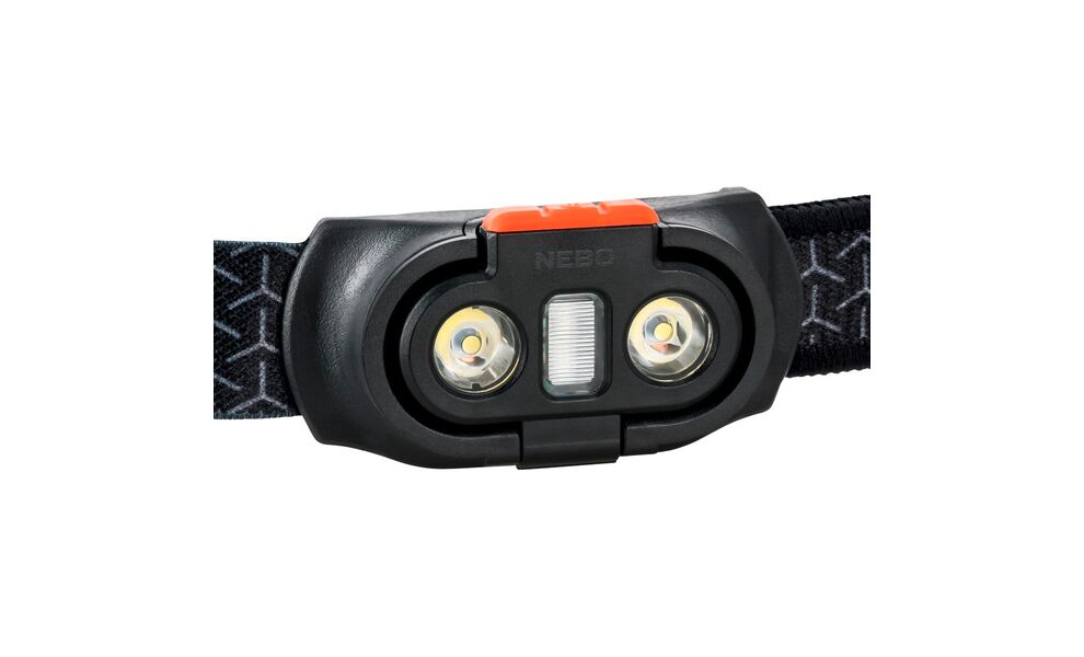 Налобний ліхтар з акумулятором Nebo Einsten 1000 Flex з червоним світлом, USB Type-C, зображення 2