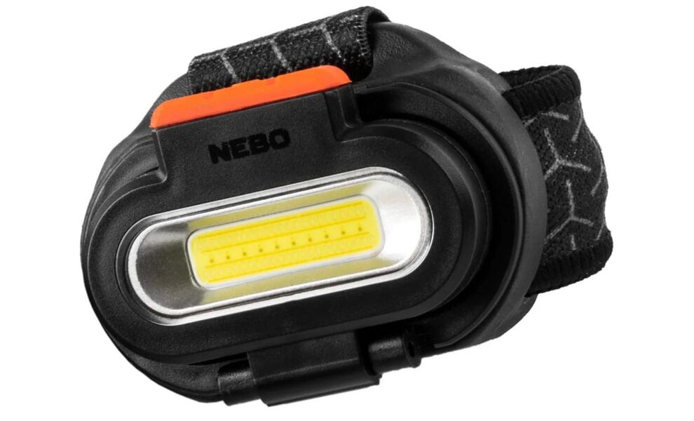 Налобний ліхтар з акумулятором Nebo Einsten 1500 Flex з червоним світлом, USB Type-C, зображення 3