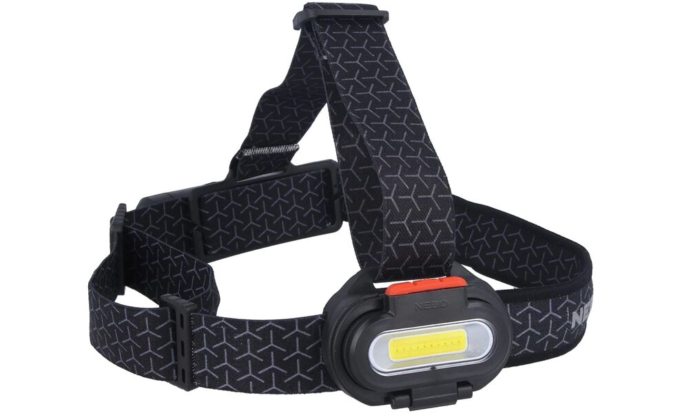 Налобний ліхтар з акумулятором Nebo Einsten 1500 Flex з червоним світлом, USB Type-C, зображення 4