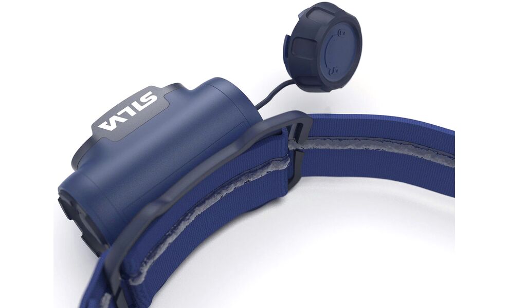 Налобний ліхтар на батарейках Silva Explore 4 (Blue) з червоним світлом, Колір корпусу: Blue, зображення 3