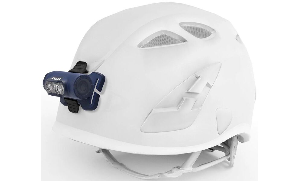 Налобний ліхтар на батарейках Silva Explore 4 (Blue) з червоним світлом, Колір корпусу: Blue, зображення 4