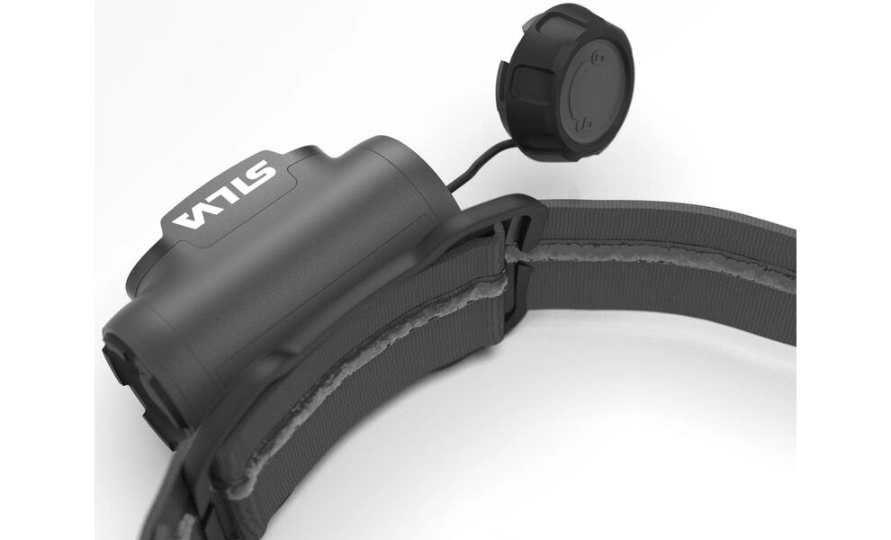 Налобний ліхтар на батарейках Silva Explore 4 (Grey) з червоним світлом, Колір корпусу: Grey, зображення 3