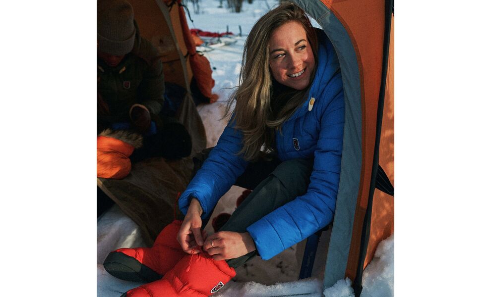 Чуні Fjallraven Expedition Down Booties (550/Black), Колір виробника: 550/Black, Розмір виробника: L (EU 42-44), зображення 4