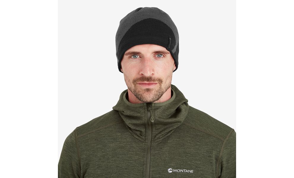 Шапка Montane Logo 2023 - HLOGB (Black), Колір: Black, зображення 5