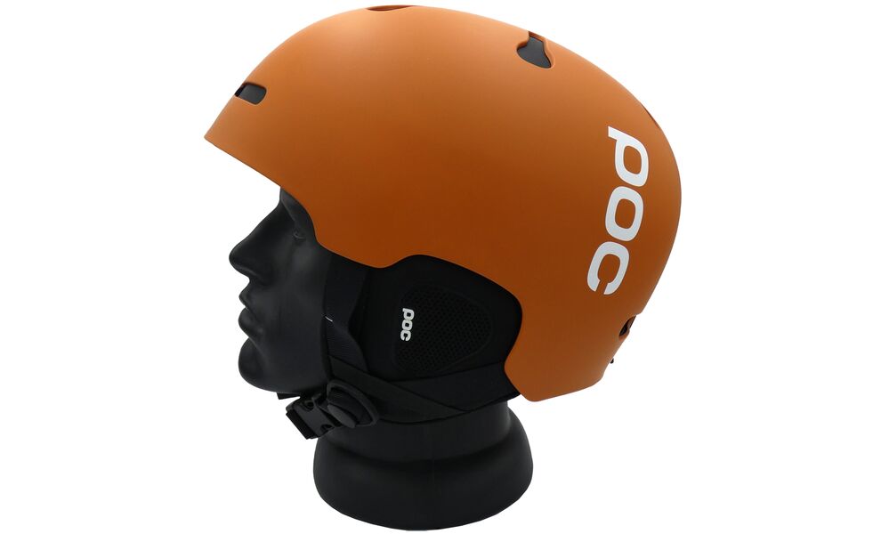 Гірськолижний шолом POC Auric Cut (Timonium Orange), Колір: Timonium Orange, Розмір: XL-XXL/59-62, зображення 6