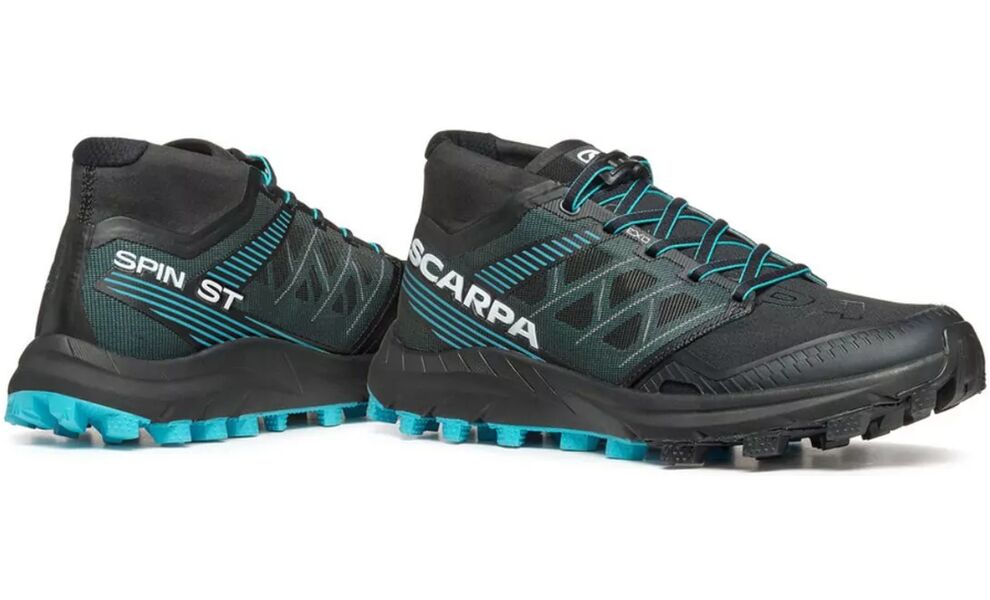Бігові кросівки чоловічі SCARPA Spin ST - 33064-351 (Black/Azure), Колір виробника: Black/Azure, Розмір виробника: EU 43, зображення 5