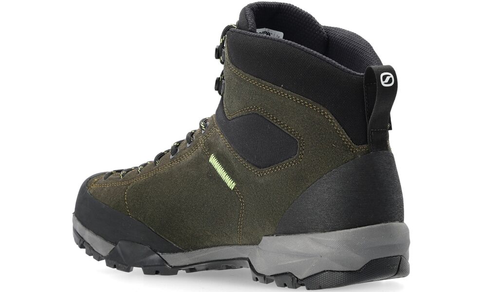 Трекінгові черевики чоловічі SCARPA Mojito Hike GTX - 63323-200 - Wide (Thyme Green/Lime), Колір виробника: Thyme Green/Lime, Тип колодки: широка, Розмір виробника: EU 45, зображення 2