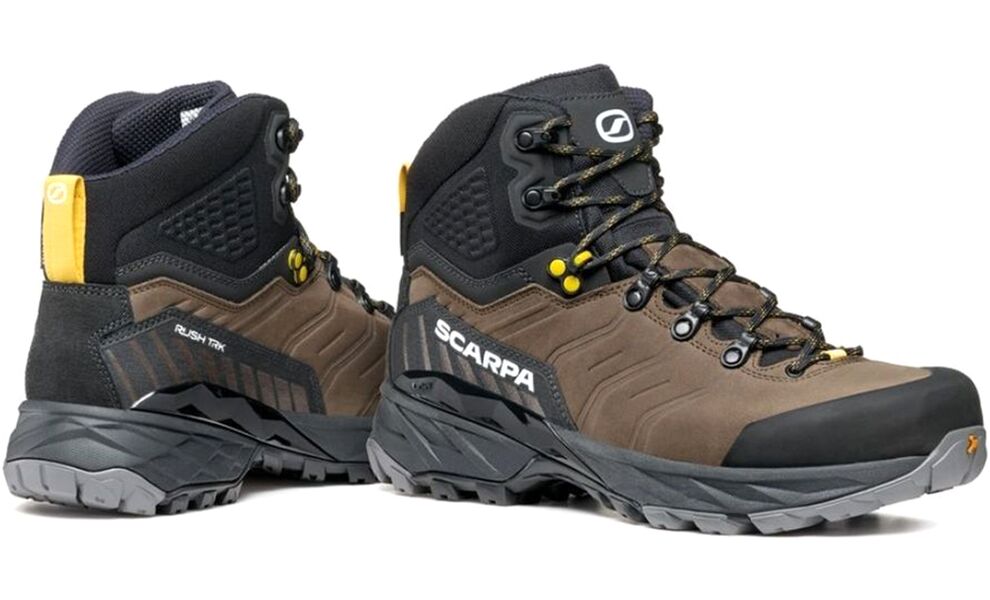 Трекінгові черевики чоловічі SCARPA Rush TRK PRO GTX - 63139-200 (Volcano/Mustard), Колір виробника: Volcano/Mustard, Тип колодки: середня, Розмір виробника: EU 44,5, зображення 5