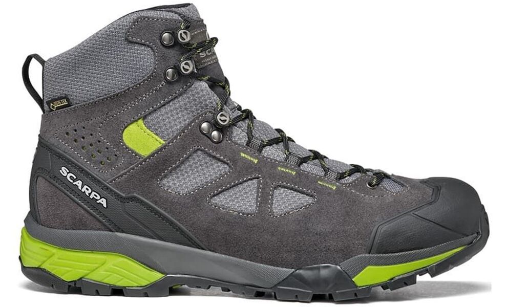 Трекінгові черевики чоловічі SCARPA ZG Lite GTX - 67080-200 - Wide (Dark Grey/Spring), Колір виробника: Dark Grey/Spring, Тип колодки: широка, Розмір виробника: EU 43, зображення 2