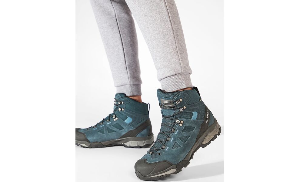 Трекінгові черевики чоловічі SCARPA ZG Lite GTX - 67080-200 - Medium (Octane/Lake Blue), Колір виробника: Octane/Lake Blue, Тип колодки: середня, Розмір виробника: EU 42,5, зображення 9