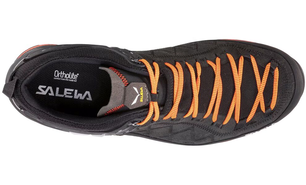 Трекінгові кросівки чоловічі Salewa MTN Trainer 2 GTX - 61356 (0933/Black-Carrot), Колір виробника: 0933/Black-Carrot, Тип колодки: середня, Розмір виробника: UK 9,5 (EU 44), зображення 5
