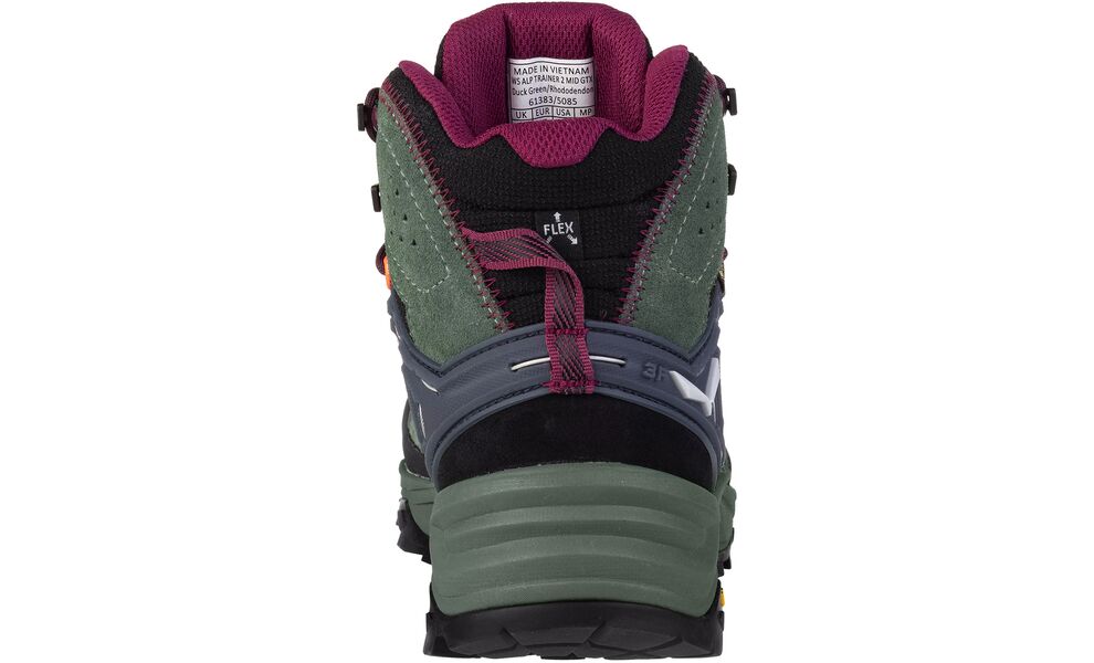 Трекінгові черевики жіночі Salewa Alp Trainer 2 Mid GTX - 61383 (5085/Duck Green-Rhododendon), Колір виробника: 5085/Duck Green-Rhododendon, Тип колодки: середня, Розмір виробника: UK 4,5 (EU 37), зображення 5
