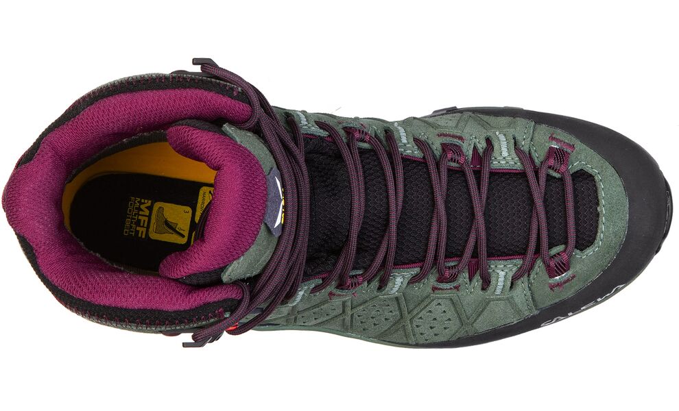 Трекінгові черевики жіночі Salewa Alp Trainer 2 Mid GTX - 61383 (5085/Duck Green-Rhododendon), Колір виробника: 5085/Duck Green-Rhododendon, Тип колодки: середня, Розмір виробника: UK 5 (EU 38), зображення 6