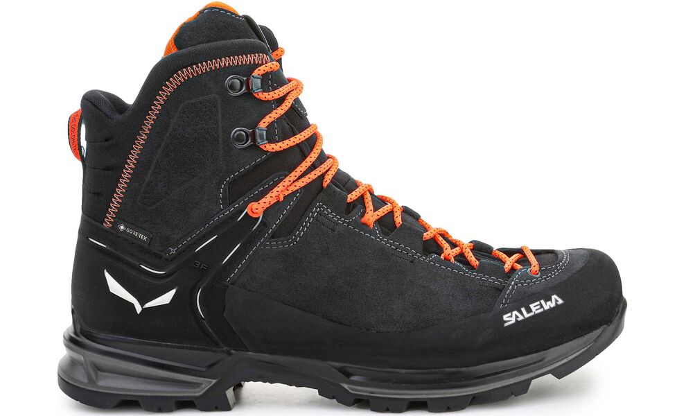 Трекінгові черевики чоловічі Salewa MTN Trainer 2 Mid GTX - 61397 (0876/Onyx-Black), Колір виробника: 0876/Onyx-Black, Тип колодки: широка, Розмір виробника: UK 9,5 (EU 44), зображення 3