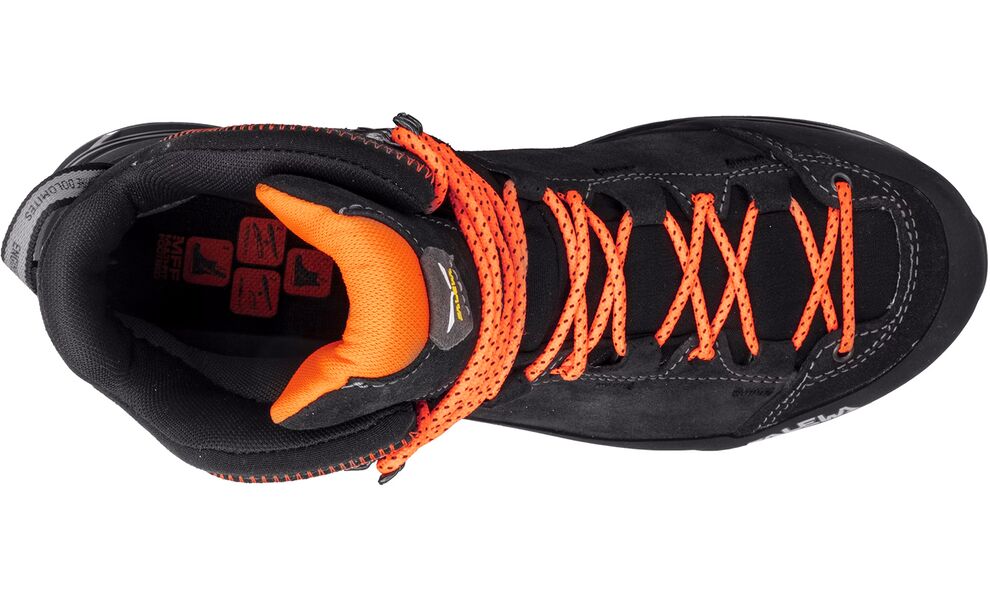 Трекінгові черевики чоловічі Salewa MTN Trainer 2 Mid GTX - 61397 (0876/Onyx-Black), Колір виробника: 0876/Onyx-Black, Тип колодки: широка, Розмір виробника: UK 9,5 (EU 44), зображення 7