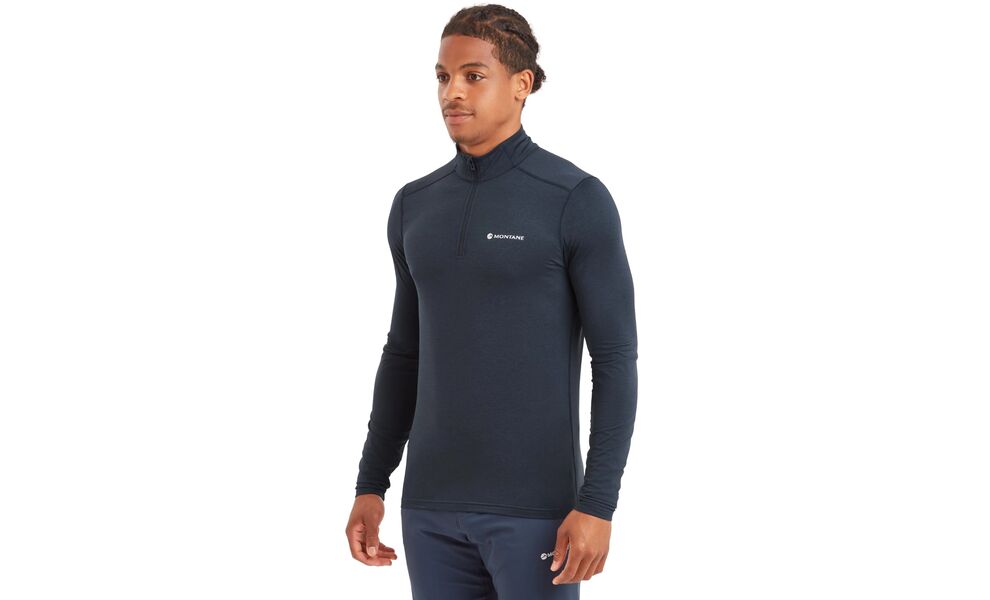 Термокофта чоловіча Montane Dart XT Zip Neck - MDXZN (Eclipse Blue), Колір виробника: Eclipse Blue, Розмір виробника: M, зображення 4