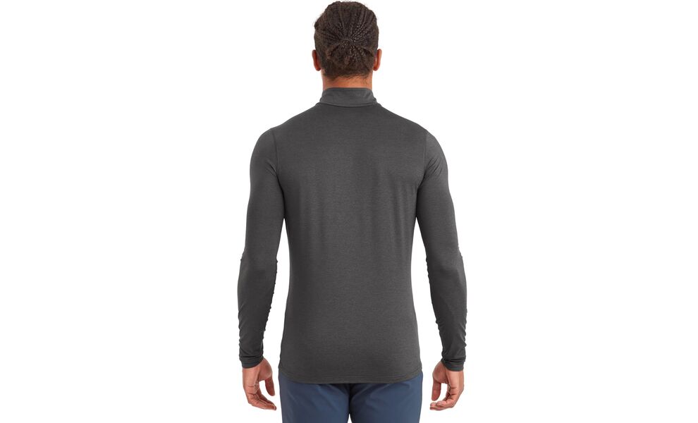 Термокофта чоловіча Montane Dart XT Zip Neck - MDXZN (Midnight Grey), Колір виробника: Midnight Grey, Розмір виробника: XL, зображення 3