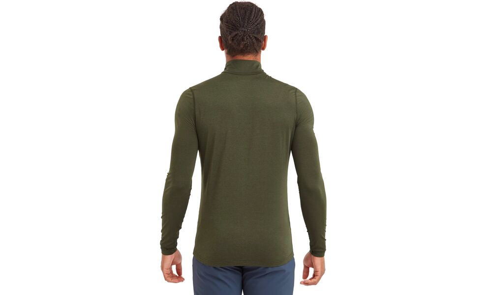 Термокофта чоловіча Montane Dart XT Zip Neck - MDXZN (Oak Green), Колір виробника: Oak Green, Розмір виробника: L, зображення 3