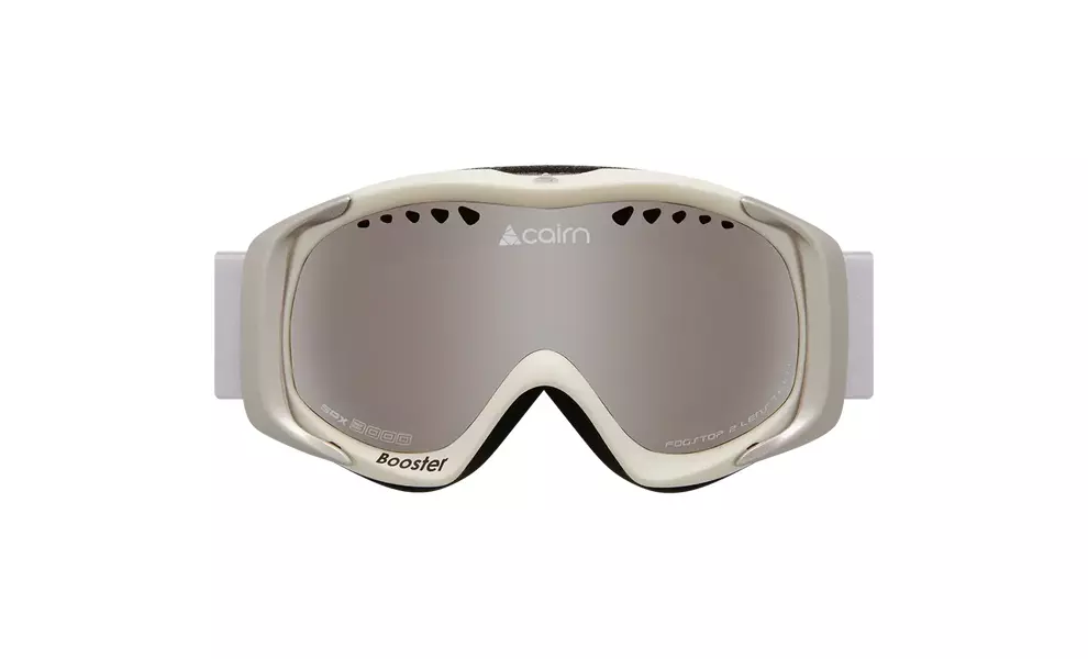 Дитяча гірськолижна маска Cairn Booster SPX3 Jr (Mat White/Silver), Колір: Mat White/Silver, Розмір: 6-12 років, зображення 2