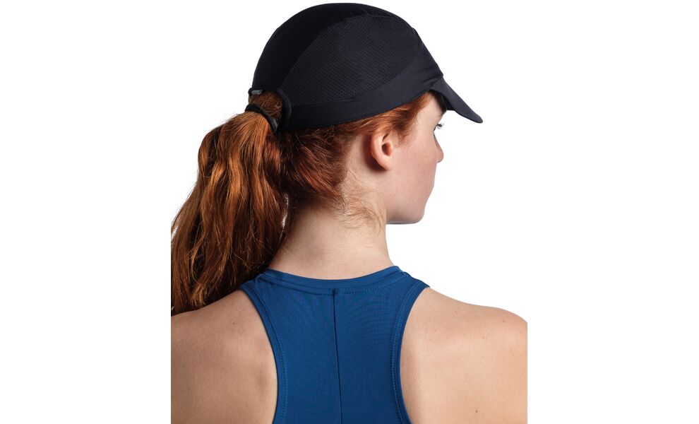 Кепка BUFF® 5 Panel Go (Solid Black), Колір виробника: Solid Black, Тип розміру: L/XL, зображення 4