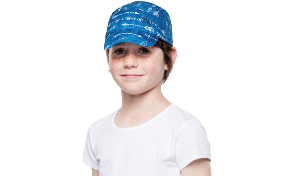 Кепка дитяча BUFF® Kids Pack Mini (Archery Blue), Колір виробника: Archery Blue, зображення 4
