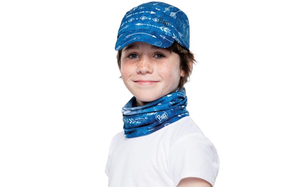 Кепка дитяча BUFF® Kids Pack Mini (Archery Blue), Колір виробника: Archery Blue, зображення 5