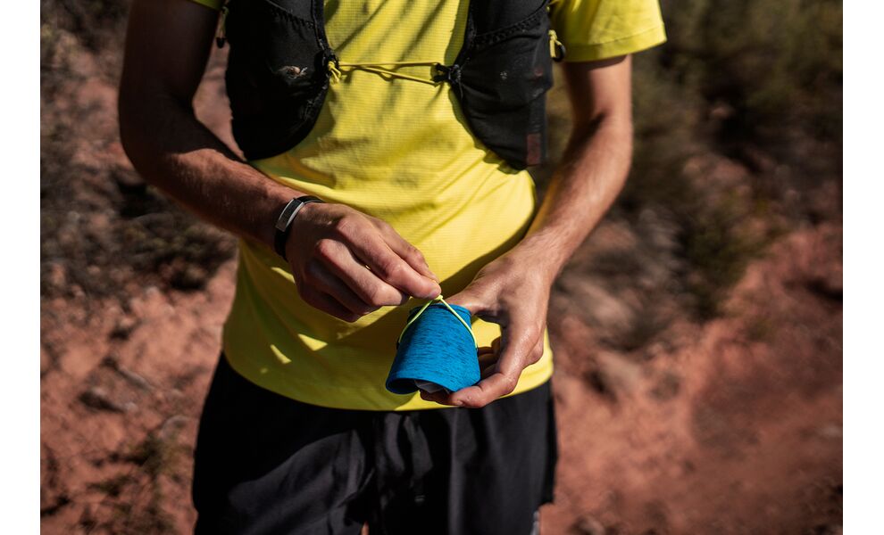 Кепка BUFF® Pack Speed (HTR Azure Blue), Колір виробника: HTR Azure Blue, Тип розміру: S/M, зображення 5