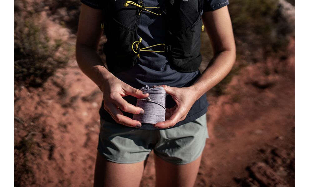 Кепка BUFF® Pack Speed (HTR Light Grey), Колір виробника: HTR Light Grey, Тип розміру: S/M, зображення 5