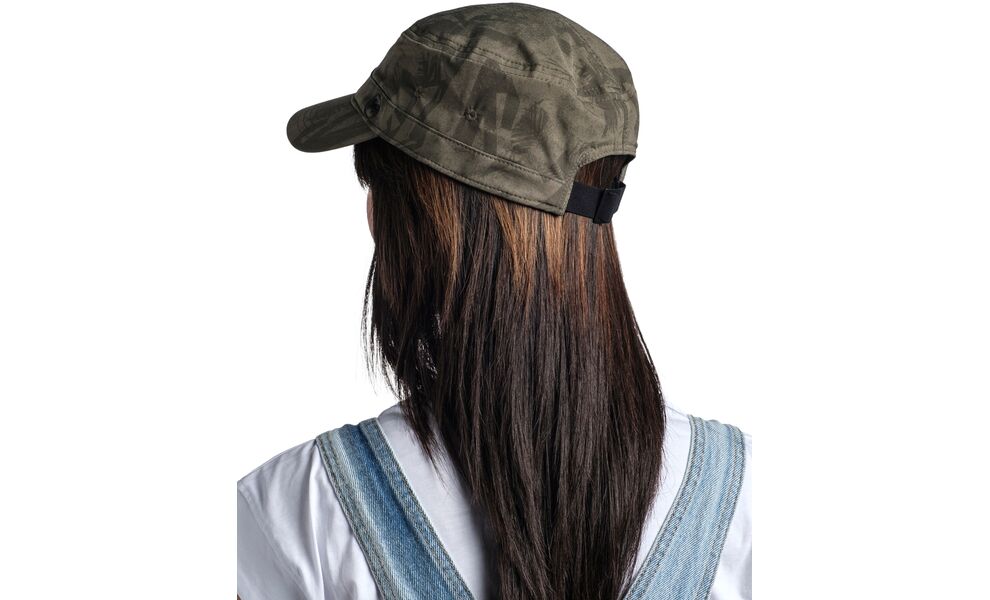 Кепка BUFF® Military (Acai Khaki), Колір виробника: Acai Khaki, Тип розміру: S/M, зображення 4