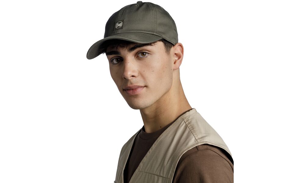 Кепка BUFF® Baseball Zire (Solid Military), Колір виробника: Solid Military, зображення 3