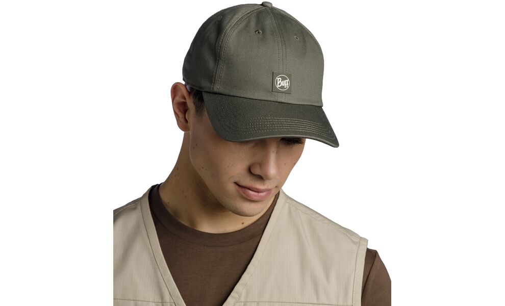 Кепка BUFF® Baseball Zire (Solid Military), Колір виробника: Solid Military, зображення 4