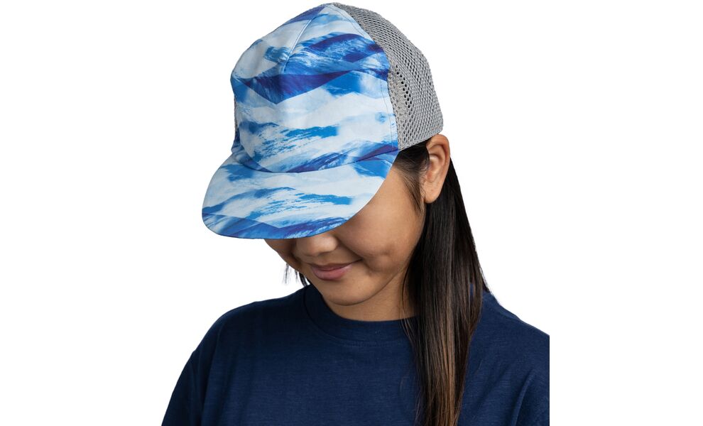 Кепка дитяча BUFF® Kids Pack Trucker (Sehn Blue), Колір виробника: Sehn Blue, зображення 5