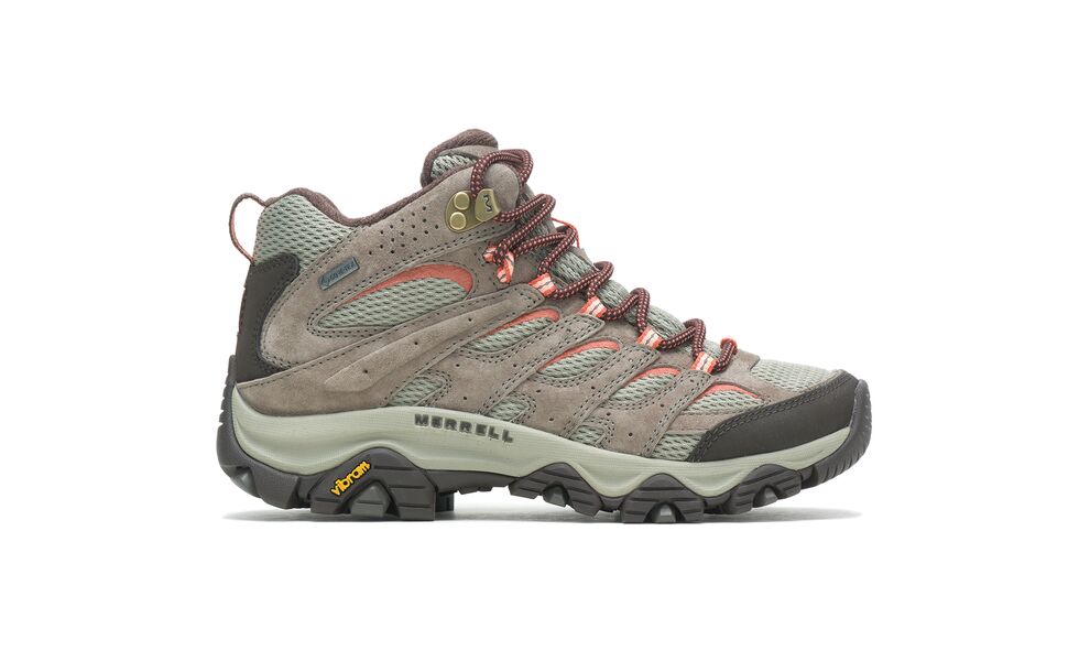 Трекінгові черевики жіночі Merrell Moab 3 Mid GTX (Bungee Cord), Колір виробника: Bungee Cord, Тип колодки: середня, Розмір виробника: US 6,5 (EU 37), зображення 2