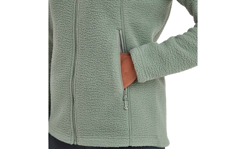 Фліска жіноча Montane Chonos - FCHNJ (Eucalyptus), Колір виробника: Eucalyptus, Розмір: M/EU 40, зображення 8