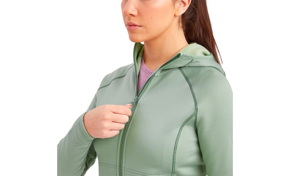 Фліска жіноча Montane Fury - FFRYH (Pale Sage), Колір виробника: Pale Sage, Розмір: S/EU 38, зображення 6