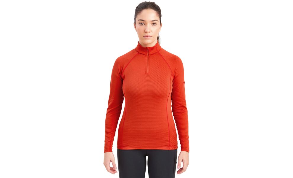 Фліска жіноча Montane Protium Lite Pull-On - FPRLP (Saffron Red), Колір виробника: Saffron Red, Розмір: S/EU 38, зображення 3