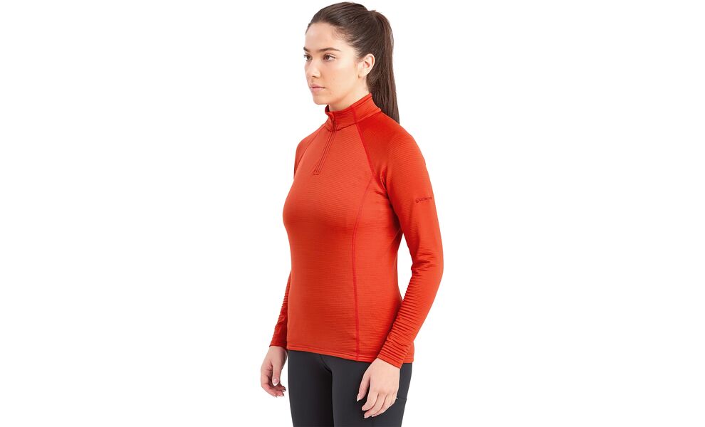 Фліска жіноча Montane Protium Lite Pull-On - FPRLP (Saffron Red), Колір виробника: Saffron Red, Розмір: S/EU 38, зображення 4