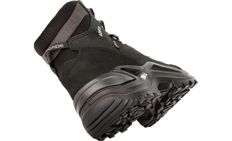 Трекінгові черевики чоловічі LOWA Renegade GTX MID - 310945 (0998/Deep Black), Колір виробника: 0998/Deep Black, Тип колодки: середня, Розмір виробника: EU 44, зображення 4