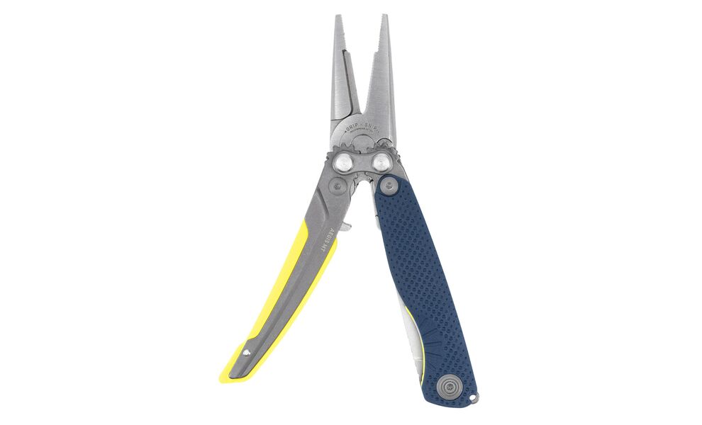 Мультитул SOG Aegis MT (Indigo/Acid) - 5 функцій, Колір рукоятки: Indigo/Acid, Колір інструментів: Metal, зображення 3