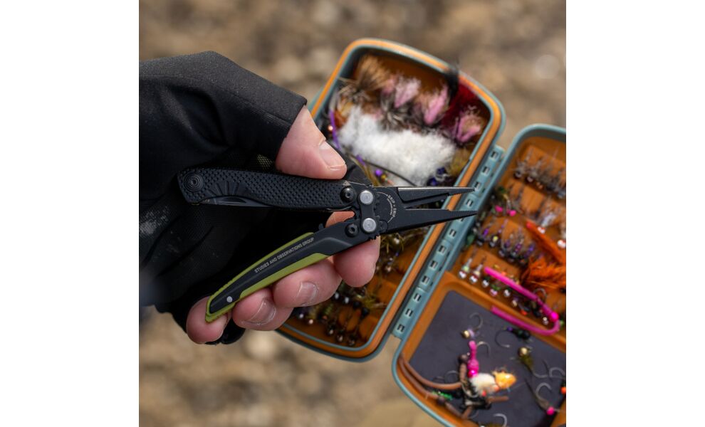 Мультитул SOG Aegis MT (Black/Moss) - 5 функцій, Колір рукоятки: Black/Moss, Колір інструментів: Black, зображення 10