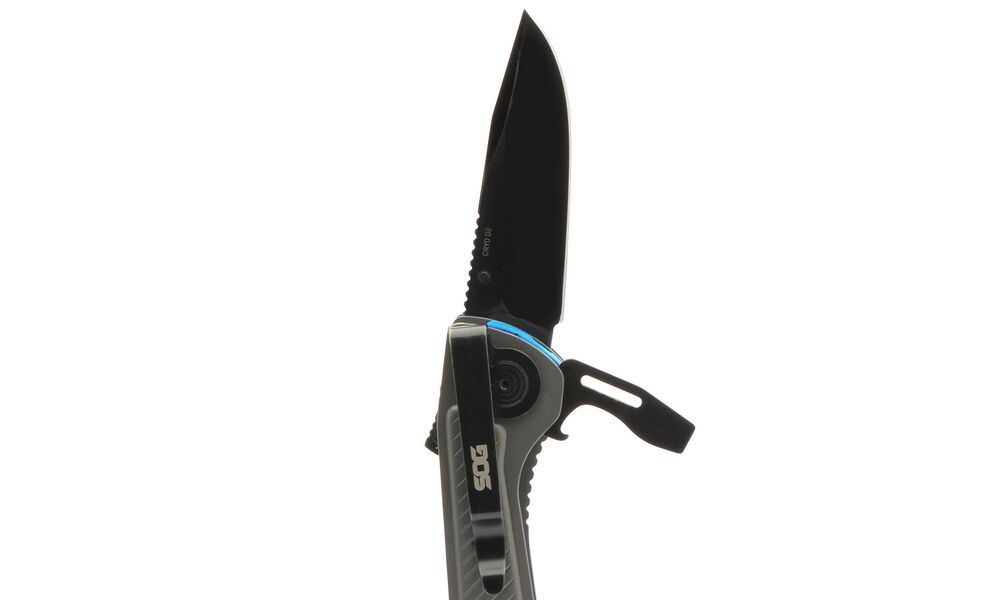Мультитул з бітами SOG Flash MT (Urban Grey/Cyan) - 7 функцій, Колір рукоятки: Urban Grey/Cyan, Колір інструментів: Grey, зображення 4