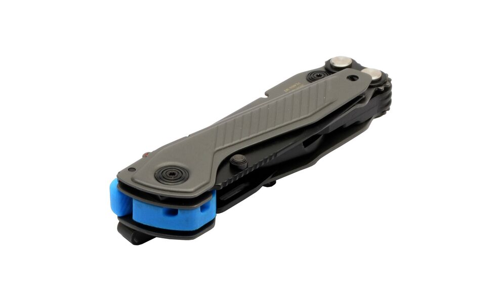 Мультитул з бітами SOG Flash MT (Urban Grey/Cyan) - 7 функцій, Колір рукоятки: Urban Grey/Cyan, Колір інструментів: Grey, зображення 6