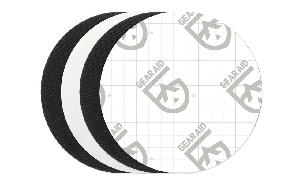 Латка з липким шаром Gear Aid TENACIOUS TAPE™ Patches (чорний, прозорий), 4 шт., зображення 2