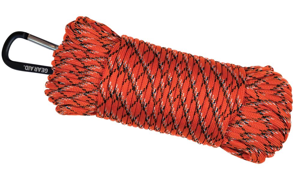 Паракорд Gear Aid 550 (помаранчевий світловідбиваючий), 30 м, Довжина: 30, Колір виробника: помаранчевий світловідбиваючий, зображення 2