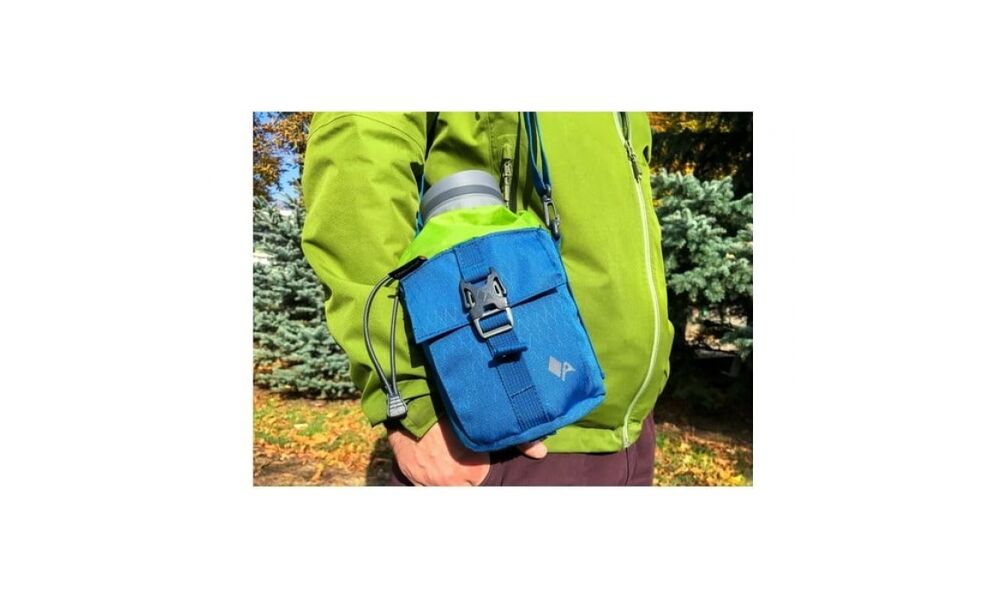 Сумка для фляги Acepac Flask Bag (Blue), Колір виробника: Blue, Розмір: 1,5 л, Об'єм: 1,5, зображення 3