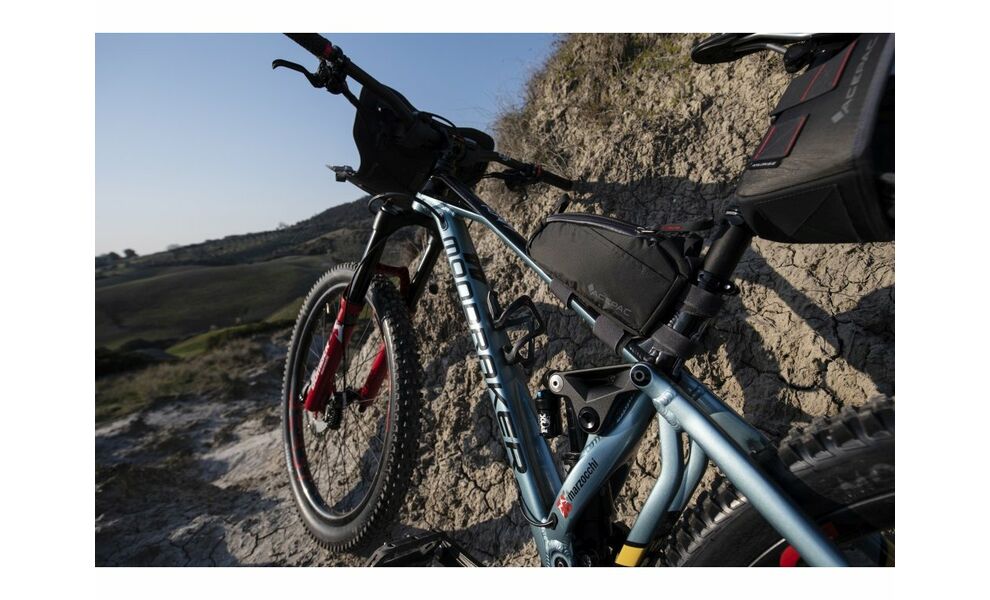 Сумка на раму Acepac Fuel Bag (Grey), M, Колір виробника: Grey, Розмір: 0,8 л/M, Об'єм: 0,8, зображення 3