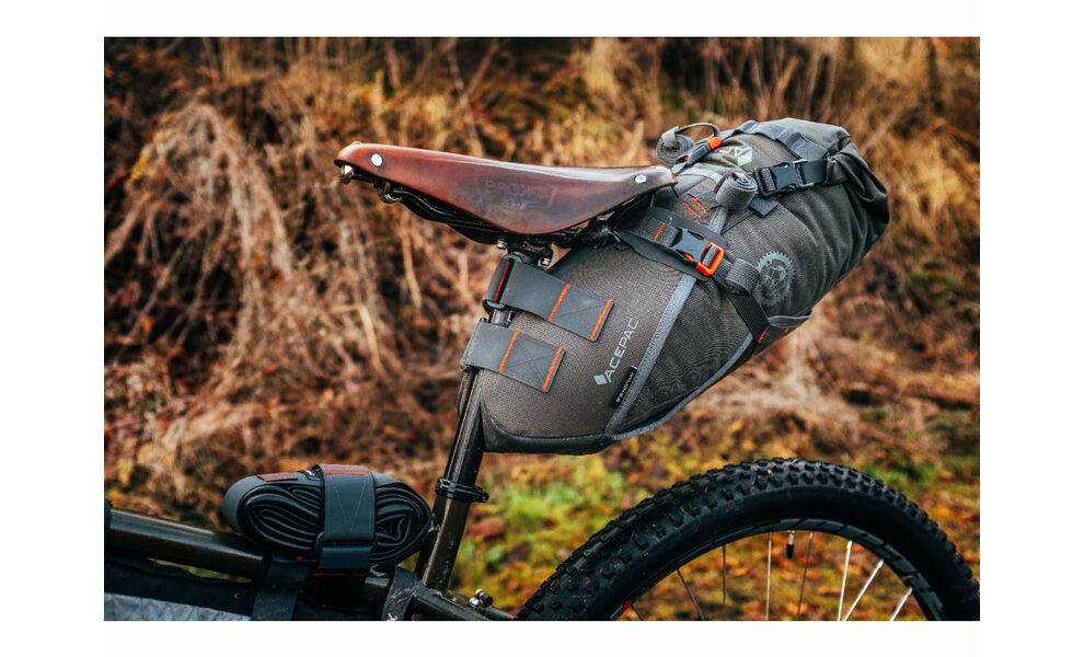 Підвісна система для підсідельної сумки Acepac Saddle Harness (Black), Колір виробника: Black, зображення 8