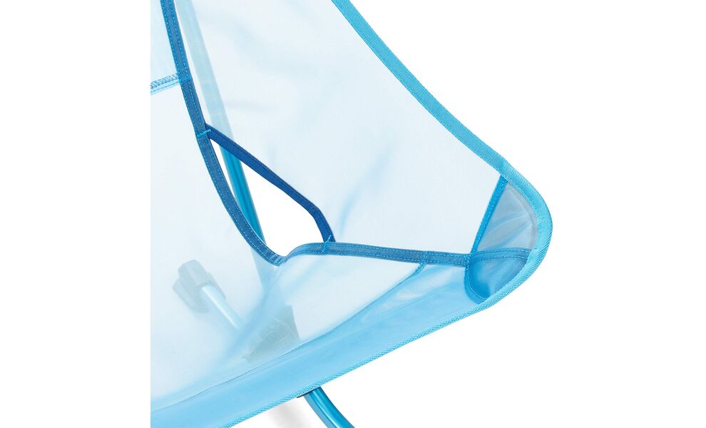Розкладне крісло-шезлонг Helinox Beach Chair, Колір виробника: Blue Mesh, зображення 3