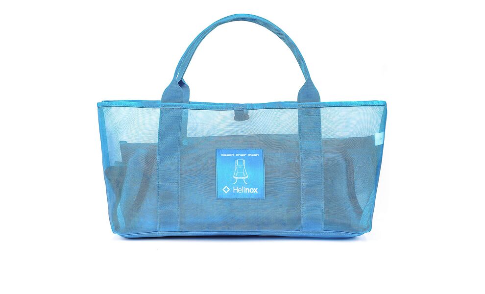 Розкладне крісло-шезлонг Helinox Beach Chair, Колір виробника: Blue Mesh, зображення 6