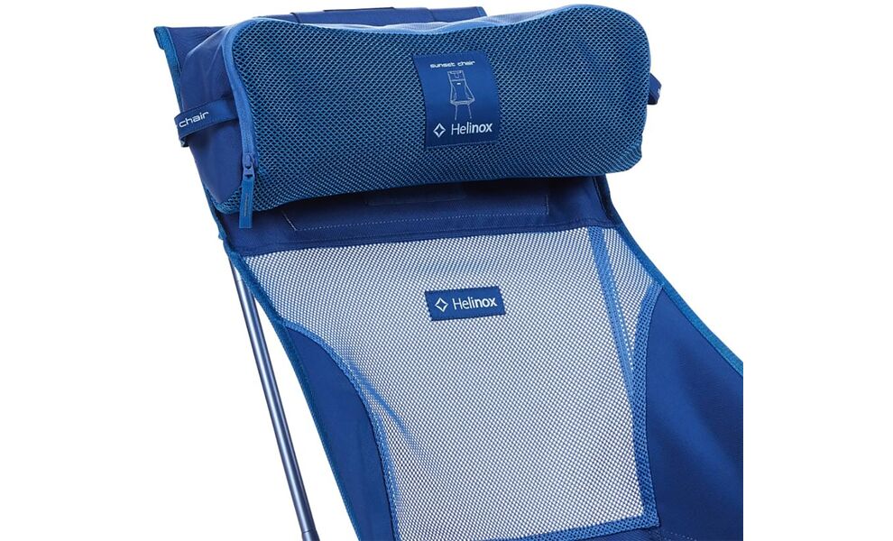 Розкладний стілець Helinox Sunset Chair (Blue Block), Колір виробника: Blue Block, зображення 3
